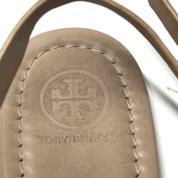 Tory Burch leather T-strap sandals - Picture 5 of 6